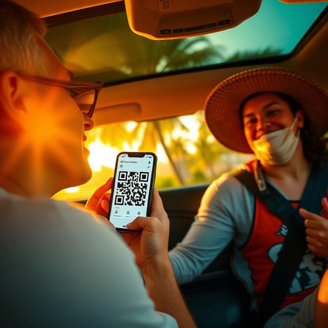 Qr Driver Trip Tip — Earn by Referring